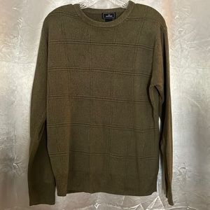 Dockers - men’s casual sweater, green, size M